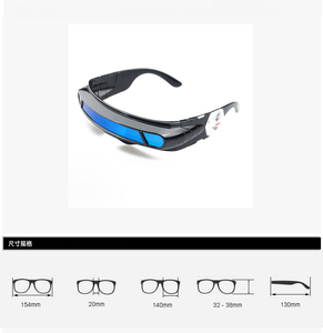 HBK x-man lazer Cyclops spor güneş gözlüğü polarize gözlük ile özel Logo özel bellek malzemeleri cam lensler moda stil