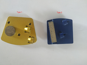 Trapezoidal PCD piso de <span class=keywords><strong>discos</strong></span> de eliminar epoxi capa de hormigón piso de diamante Pad - Product Image 2