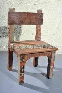 เก้าอี้ไม้สไตล์วินเทจ - Product Image 2