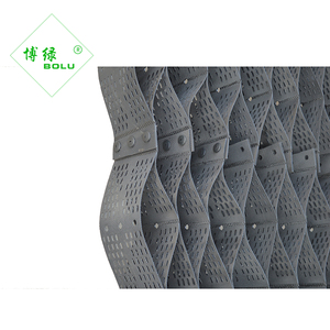 <span class=keywords><strong>Stabilisateur</strong></span> de gravier en nid d'abeille en plastique, 1 pièce, grille de gravier geocell pour le maquillage du bois perforé et lisse - Product Image 2
