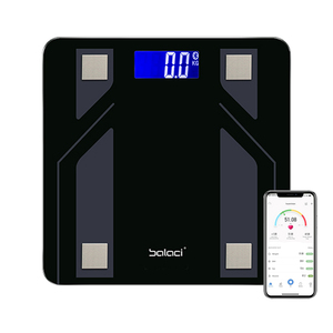 Pinxin Black 2 * aaa batteria Lcd Smart Body Fat Scale 180kg/396lb Digital BT bilancia pesapersone - Product Image 2