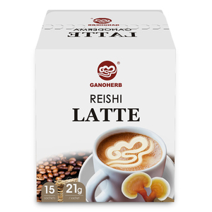 GANOHERB Café instantáneo Reishi Latte <span class=keywords><strong>de</strong></span> alta calidad <span class=keywords><strong>3</strong></span> <span class=keywords><strong>en</strong></span> <span class=keywords><strong>1</strong></span> Polvo <span class=keywords><strong>de</strong></span> café <span class=keywords><strong>Ganoderma</strong></span> - Product Image 1