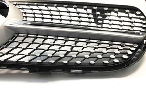 Grille de <span class=keywords><strong>calandre</strong></span> avant en <span class=keywords><strong>diamant</strong></span>, maille argentée et noire pour Mercedes Benz <span class=keywords><strong>Classe</strong></span> GLC W253 X253 GLC43 GLC200 GLC250 GLC300 GLC450 <span class=keywords><strong>AMG</strong></span> - Product Image 5