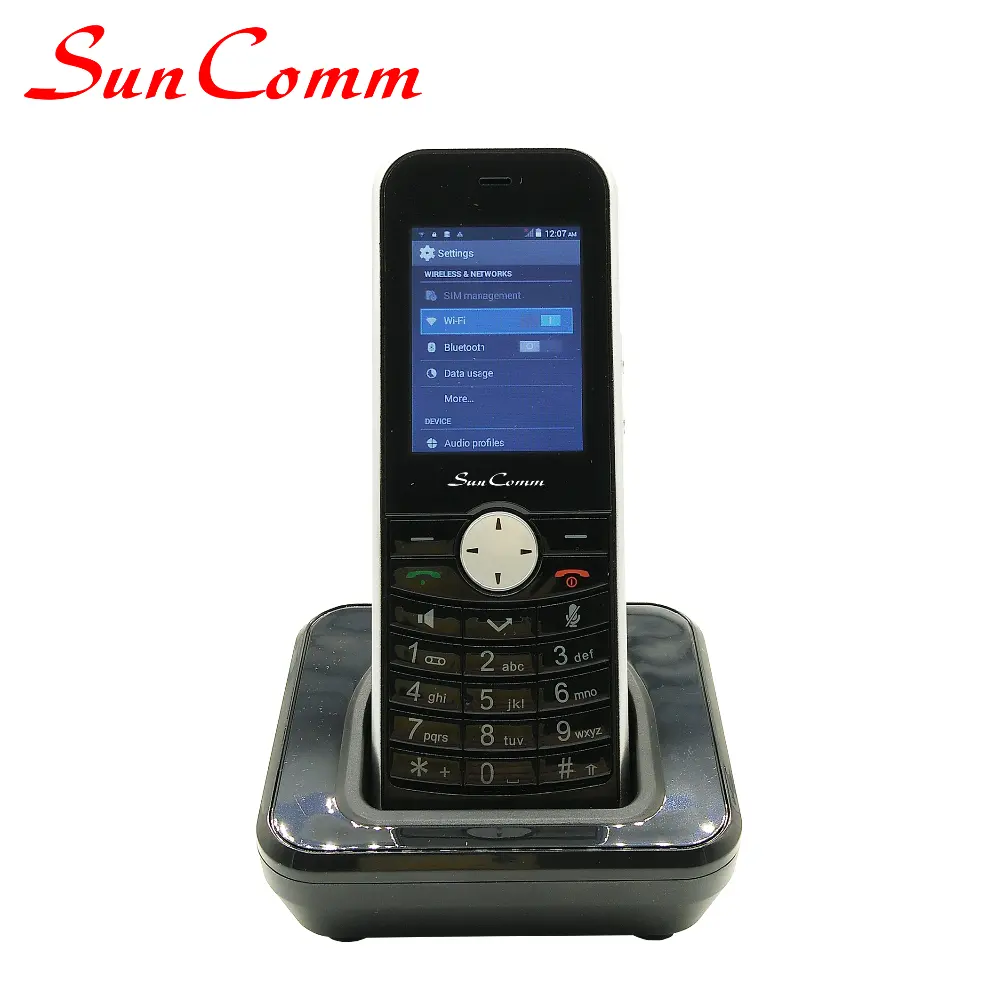 SunComm SC-9068-WP with SMS function WIFI Handset IP Phone