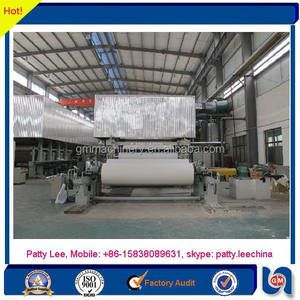 Capacity Medium 8 ton/days from scraps paper, virgin pulp recycling printout the paper production line - Product Image 3