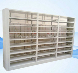 Estantería de libros de hierro forjado con diseño de muebles, material para biblioteca escolar - Product Image 2