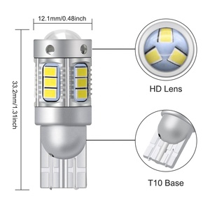 หลอดไฟ Led รถยนต์ T10 T10 W5W,<span class=keywords><strong>3020</strong></span> SMD 194ไฟเลี้ยวข้างป้ายทะเบียนรถ927 161 168 - Product Image 3