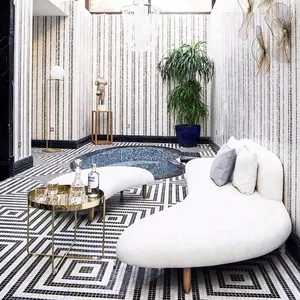 Роскошная мебель, тканевый полумесяц, диван для гостиной