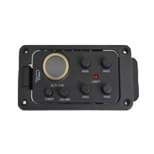 KLT-10B 4 Band Acoustic Guitar Preamplifier with Dsp Equalizer Pickup Tuner