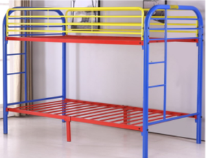 <span class=keywords><strong>Lit</strong></span> <span class=keywords><strong>superposé</strong></span> coloré pour enfants, meubles scolaires, cadre de <span class=keywords><strong>lit</strong></span> solide sécurité en métal - Product Image 2