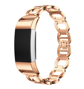 2018 Nouvelle Mode En Acier Inoxydable Accessoires De Bracelet Pour <span class=keywords><strong>Fitbit</strong></span> <span class=keywords><strong>Charge</strong></span> <span class=keywords><strong>2</strong></span> Regarder la Bande Sangles - Product Image 3
