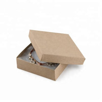 Cajas de papel kraft con tapas, color marrón, ecológico