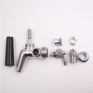 304 robinet <span class=keywords><strong>à</strong></span> bière en acier inoxydable robinet de contrôle de débit fût robinet avec poignée EN ABS pour le taraudage chambre - Product Image 4