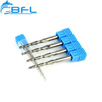Brocas de corte CNC, fresa de extremo cónico de bola de carburo de tungsteno BFL