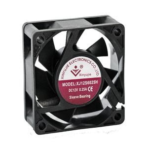 Ventilateur axial CC sans balais 6025 60x60x25mm 12/24V PWM à démarrage progressif et protection contre les impédances pour borne de recharge de nouvelle énergie - Product Image 5