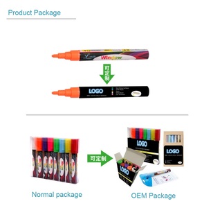 marcador de tiza Pene capaz de nuestra propia marca impreso en los marcadores con propio del cliente etiqueta en el paquete - Product Image 2