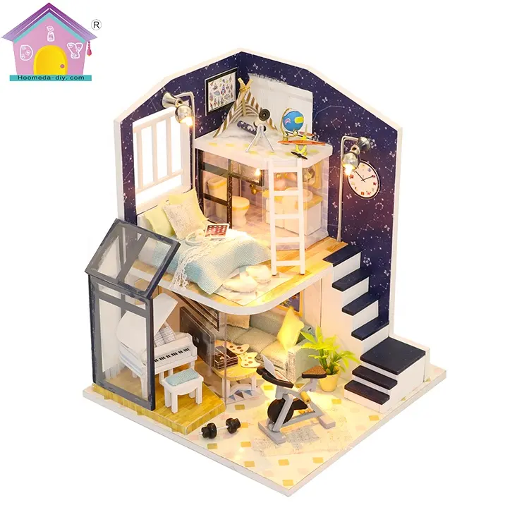 Affordable picture frame home decoration children dolls house furniture sets