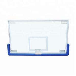 Tablero de Baloncesto Portátil Personalizado de la <span class=keywords><strong>NBA</strong></span> de 72\" X 42\" con Aro y Vidrio Templado para Exteriores, Equipo de Cancha Perfecto - Product Image 5