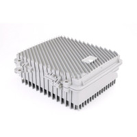 Boîtier de jonction électrique industriel personnalisé, résistant aux intempéries, en alliage d'aluminium moulé sous pression A380, avec dissipateur thermique et protection antidéflagrante