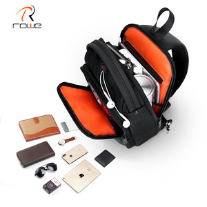 FENRUIEN 2025 hombres resistentes al agua de moda marca personalizada <span class=keywords><strong>pequeña</strong></span> bandolera <span class=keywords><strong>senderismo</strong></span> Sling Bag <span class=keywords><strong>mochila</strong></span> de una sola Correa - Product Image 2