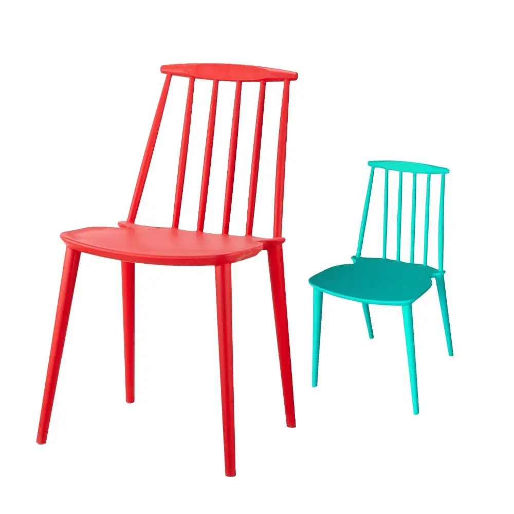 Design famoso livre mercado uso doméstico cadeira de plástico para sala de jantar