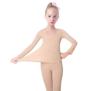 Le ragazze di Balletto Set di Biancheria Intima Termica Per Bambini Danza Caldo Strato di Base del Vestito - Product Image 4