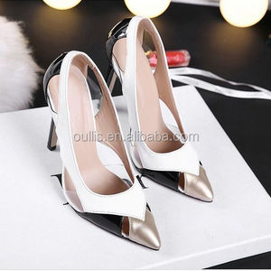 pola beauty factory small MOQ Custom Branding accept sample big size 41 42 43 44 high heel shoes wholesale PJ4001