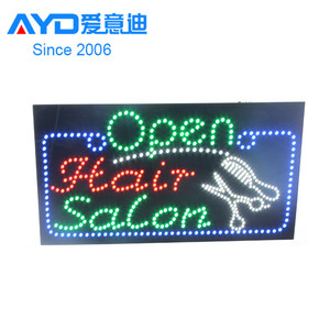 Insegna elettronica a LED Business Sign Flash LED Open Sign Indoor Hair Salon Shop LED Window Sign - Product Image 5