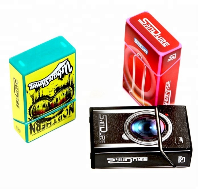 Новый модный силиконовый чехол для сигарет для рекламы, чехол для портсигар