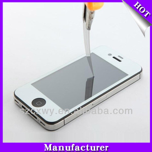 0.2mm 9h para iphone 4 screen protector de vidrio templado anti- aceite de/agua/de choque - Product Image 2