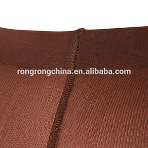 Collant collant marrone lucido con controllo della vita accogliente - Product Image 5