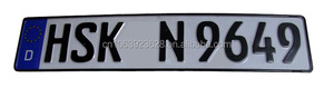 Plaque d'immatriculation française en gros, plaque d'immatriculation de voiture européenne, haute qualité - Product Image 3