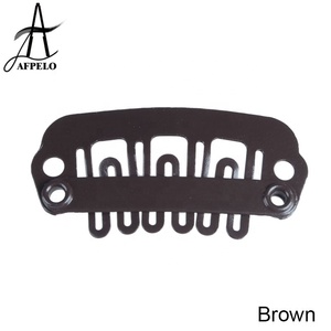 24 millimetri <span class=keywords><strong>Clip</strong></span> di <span class=keywords><strong>Capelli</strong></span> della Parrucca Strumento di <span class=keywords><strong>Clip</strong></span> In Metallo A Scatto per Estensione Dei <span class=keywords><strong>Capelli</strong></span> di Figura di U <span class=keywords><strong>Clip</strong></span> di Estensione - Product Image 4