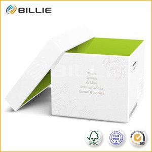 Fiable Suppler cajas para velas blanco reciclado - Product Image 2
