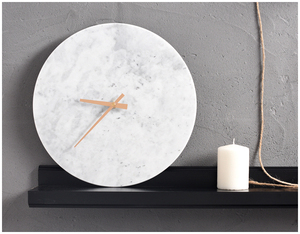 10 pollici Creativo Bella Nordic <span class=keywords><strong>Marmo</strong></span> Naturale <span class=keywords><strong>Orologio</strong></span> Da Parete - Product Image 3