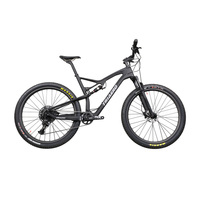 Cadre de vtt en fibre de carbone 29 pouces avec câble interne, suspension complète, livraison gratuite, nouvelle collection 2019