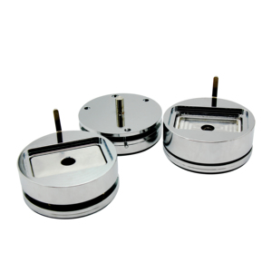 Hình chữ nhật 50x90mm kim loại nhôm huy hiệu máy làm khuôn - Product Image 4