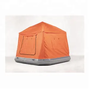 Durable inflatable floating tent raft /Lake Inflatable Shoal Floating Tent for camping /inflatable tent that floats on water