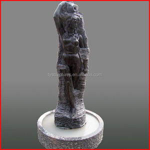 Fuente de agua con escultura de mármol para mujer, fuente de agua femenina - Product Image 3