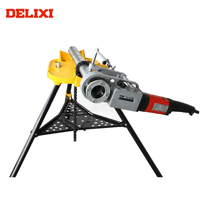 DLX30-2B 1/2 дюйма до 2 дюймов 1200-1350 Вт сантехнические инструменты, портативная электрическая машина для нарезания труб