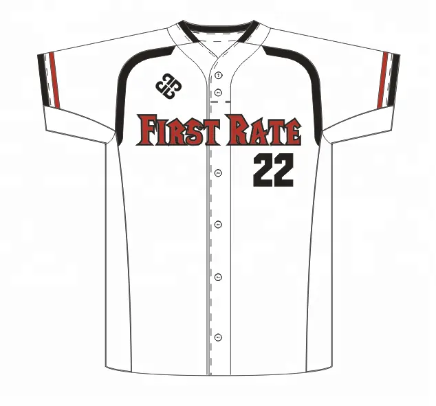 Korean baseball jersey team sublimated full button Baseball & Softball Wear Sportswear