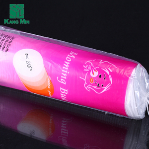 Tampon rond en coton pour démaquillant, base de maquillage, pour produits cosmétiques, vente en gros, 10 pièces - Product Image 3