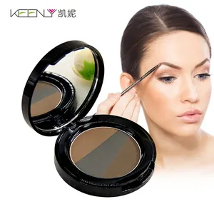 Makeup Eyebrow Products Tinting Eyebrow Powder Palette 3 Color Hand Made False Eyebrows Extensions