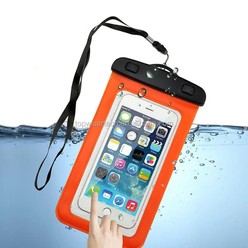 Memancing berperahu kayak songkran tas kantong ponsel tahan air tas tahan air kering colorful untuk 4.5-6 inch ponsel