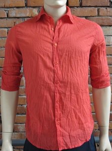 เสื้อเชิ้ตผู้ชายลำลอง ผ้าฝ้าย 100% ระบายอากาศได้ดี แขนยาว ปกคอพับ สำหรับฤดูร้อน - Product Image 4