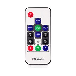 DC5-24V <span class=keywords><strong>Mini</strong></span> 14 tasti RF telecomando <span class=keywords><strong>Controller</strong></span> led pixel per WS2811 WS2812B SK6812 colori da sogno indirizzabile luci a LED - Product Image 3