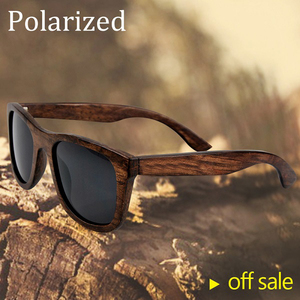 2016 nouveau hommes femmes main <span class=keywords><strong>bambou</strong></span> lunettes de soleil lunettes lunettes hommes polarisées lunettes de soleil en bois - Product Image 1