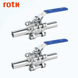 De soldadura válvula de bola sanitarias tiempo de soldadura <span class=keywords><strong>a</strong></span> <span class=keywords><strong>tope</strong></span> de válvula de bola tipo 306 - Product Image 3