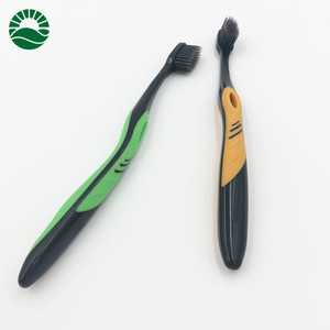Nouveau Noir Poils De Charbon De Bambou Brosse À Dents - Product Image 4