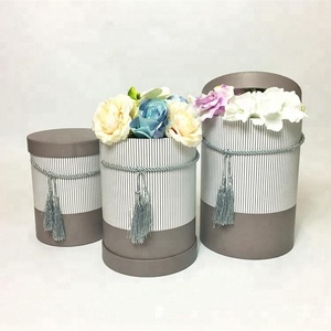 Sang Trọng Tùy Chỉnh In Ấn Các Tông Đầy Màu Sắc Hộp Tròn Hộp Hoa - Product Image 6